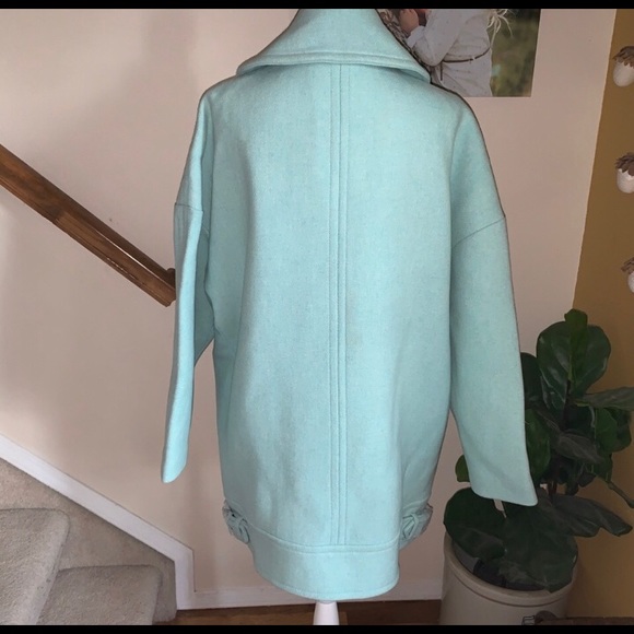 Banana Republic Mint teal coat - Picture 4 of 4